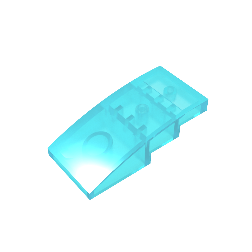 Pendiente curva 4 x 2 sin montantes-MyGobricksEs