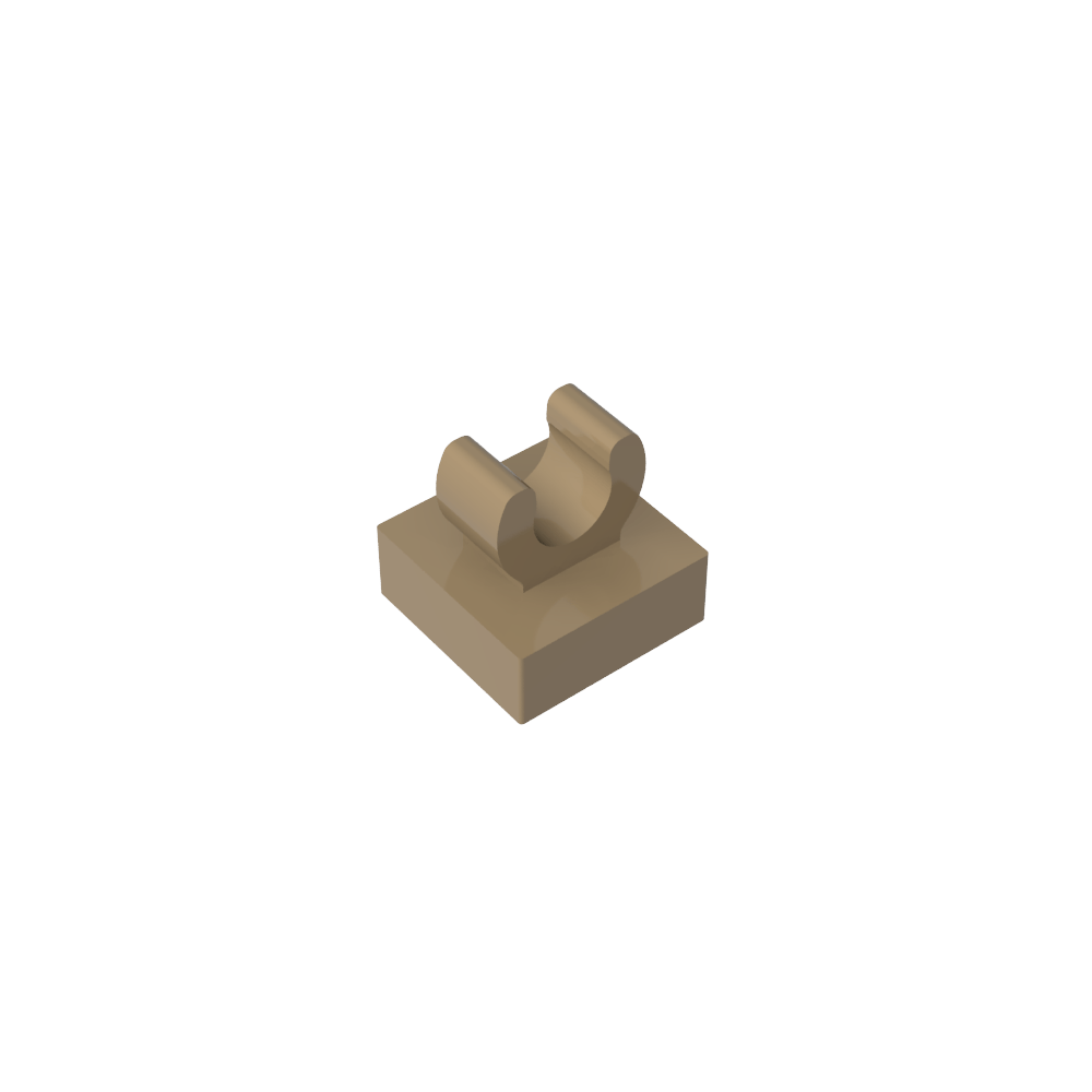 Azulejo Especial 1 x 1 con Clip con Bordes Redondeados-MyGobricksEs