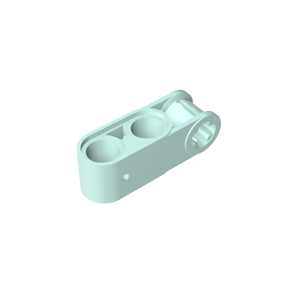 Conector de eje y pasador Technic perpendicular 3L con 2 orificios para pasadores-MyGobricksEs