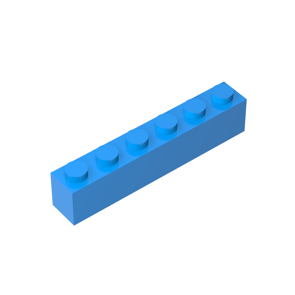 Ladrillo 1 x 6-MyGobricksEs