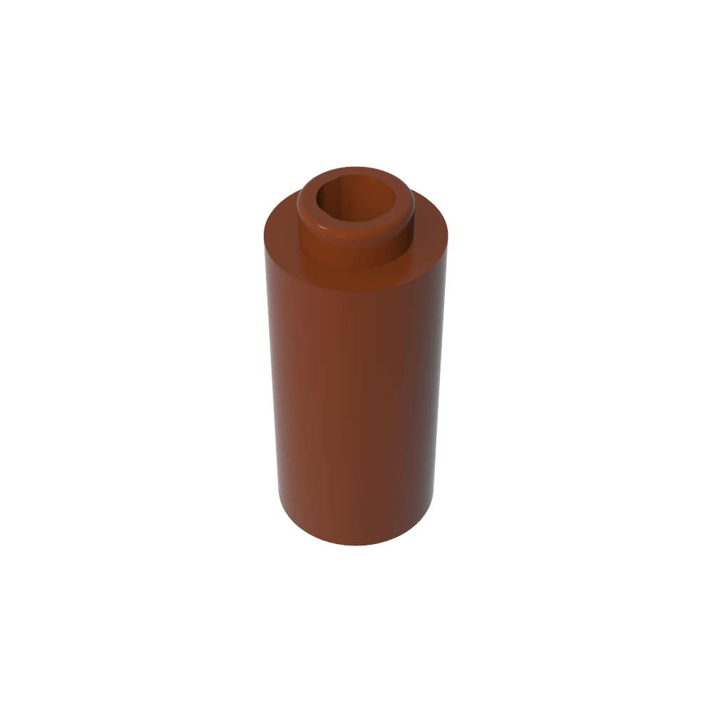 Ladrillo redondo 1 x 1 x 1 2/3-MyGobricksEs