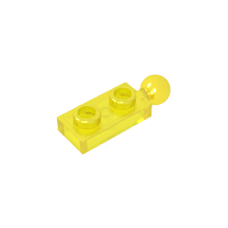 Placa especial 1 x 2 con bola de remolque final-MyGobricksEs