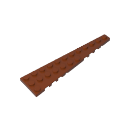 Placa de cuña 12 x 3 derecha-MyGobricksEs