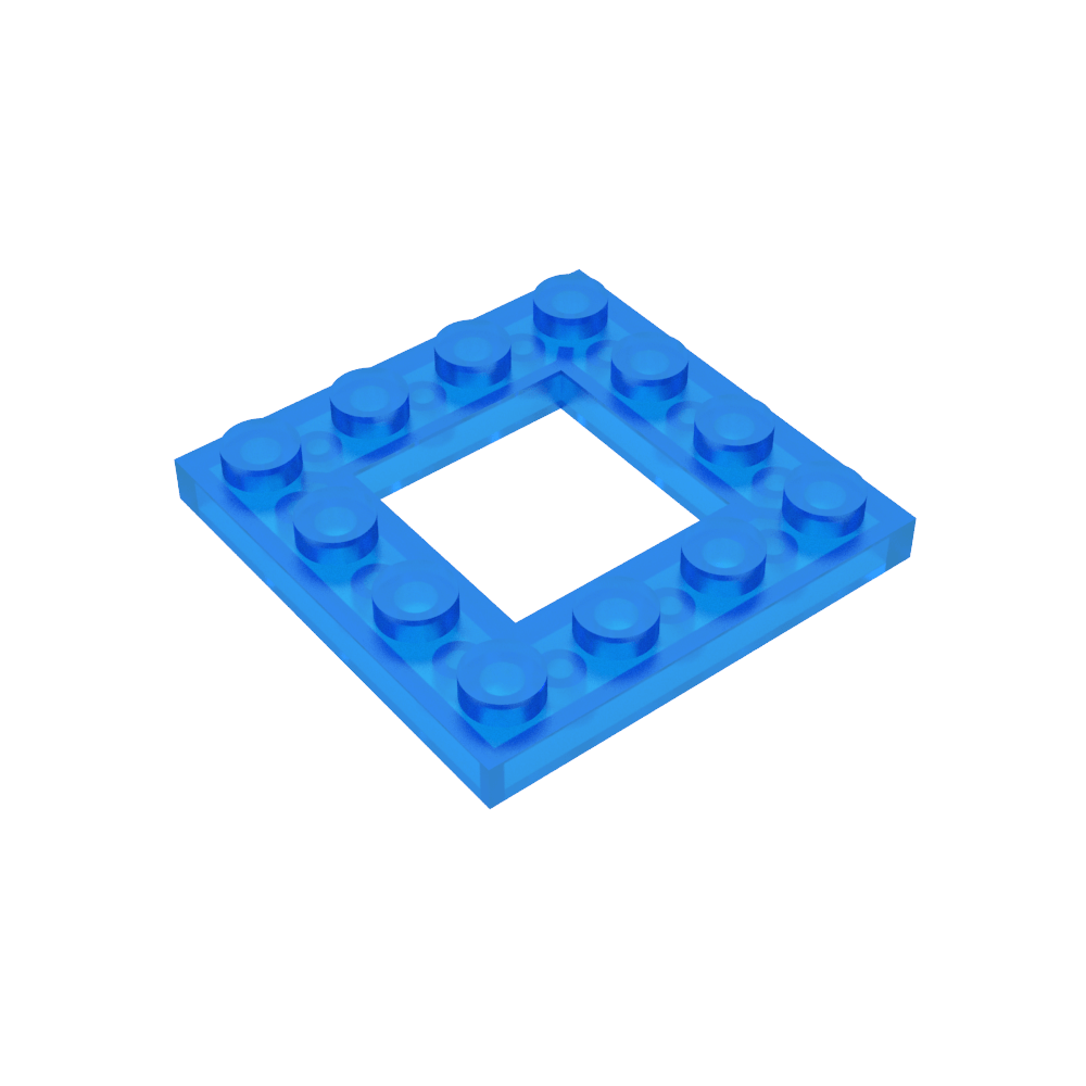 Placa especial 4 x 4 con recorte 2 x 2-MyGobricksEs