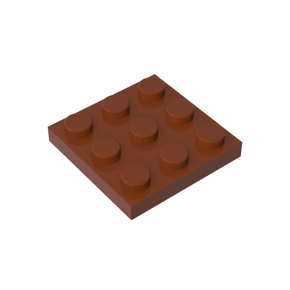 Placa 3 x 3-MyGobricksEs