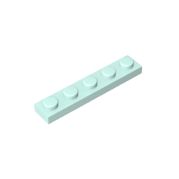 Placa 1 x 5-MyGobricksEs