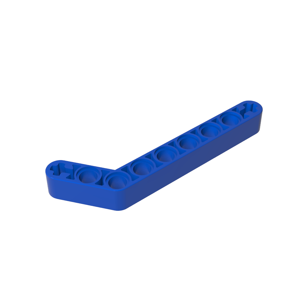 Viga técnica 1 x 9 doblada (7 - 3) de espesor-MyGobricksEs