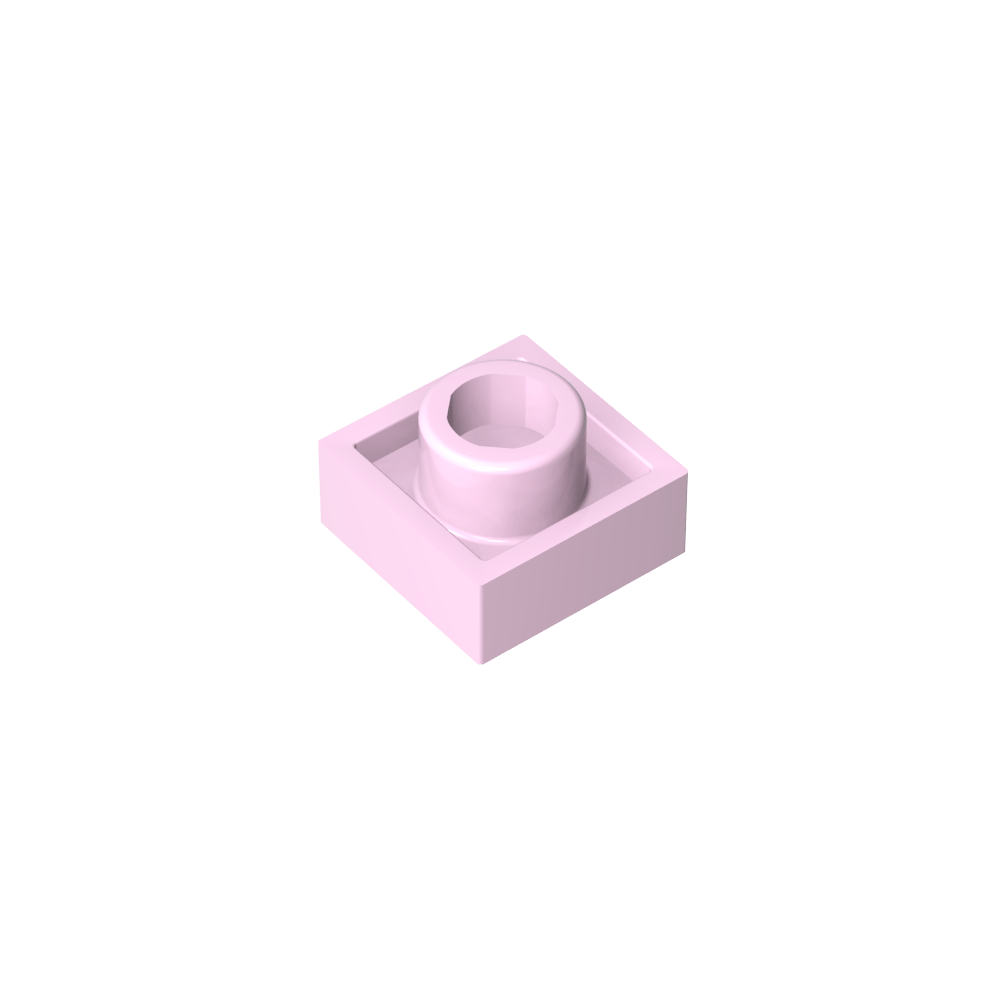 1 x 1 tablero de doble cara-MyGobricksEs