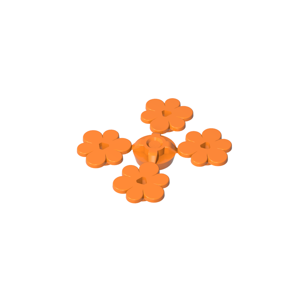 Planta, Flor - Pequeña-MyGobricksEs