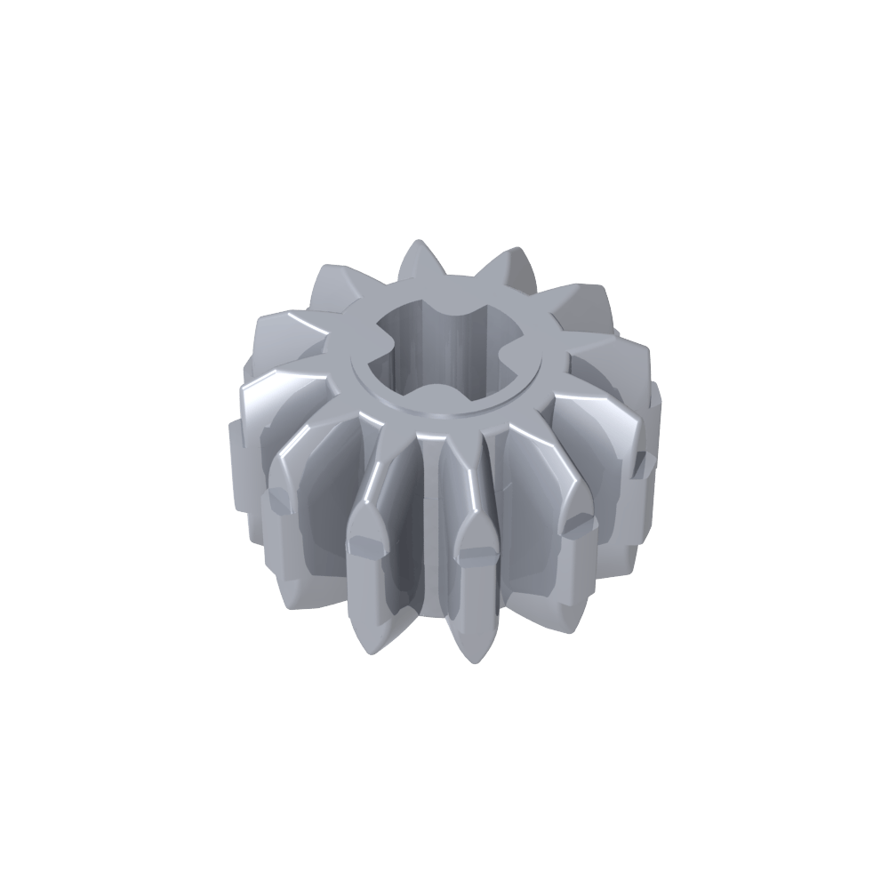 Technic Gear 12 dientes doble bisel-MyGobricksEs