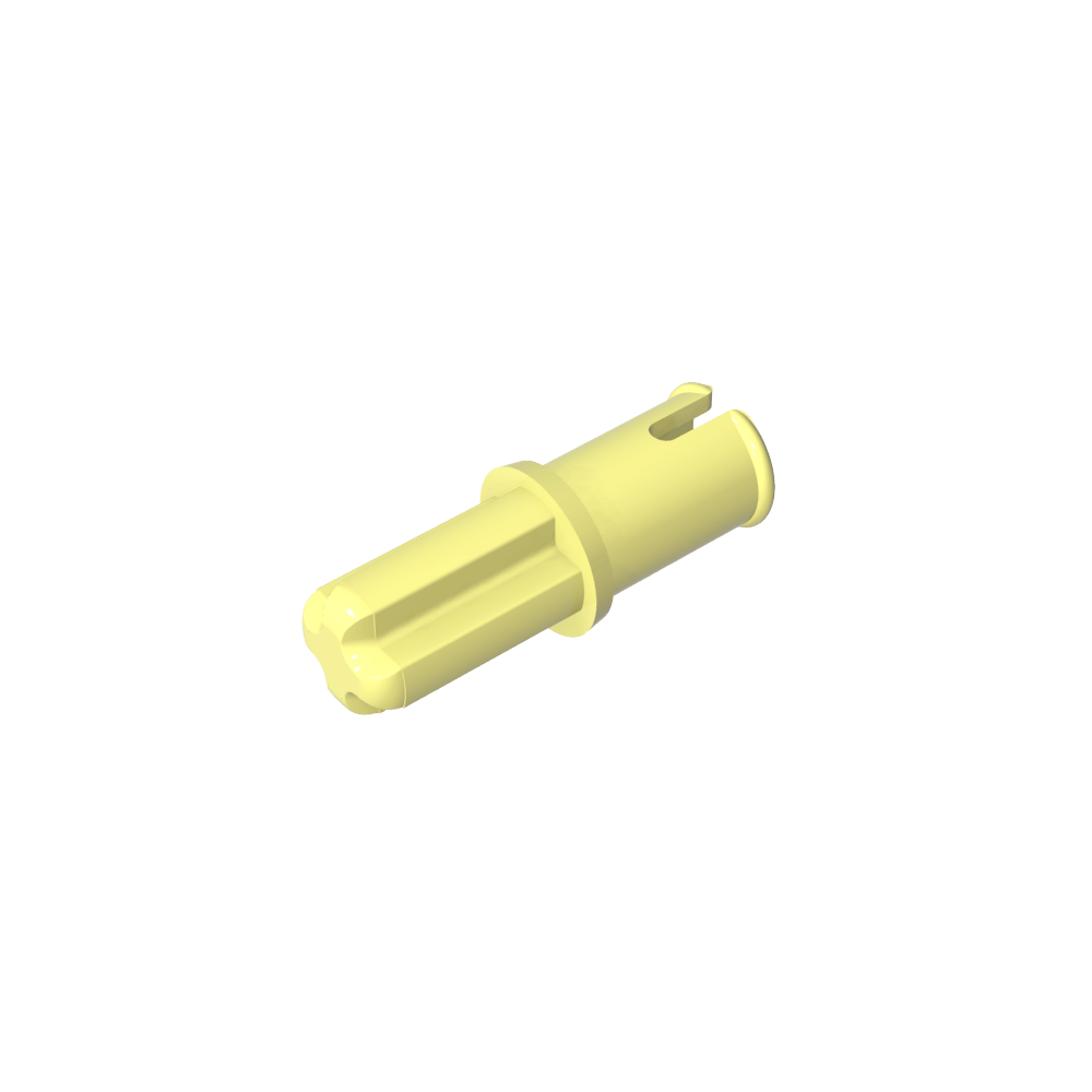 Pasador de eje Technic sin crestas de fricción longitudinales-MyGobricksEs