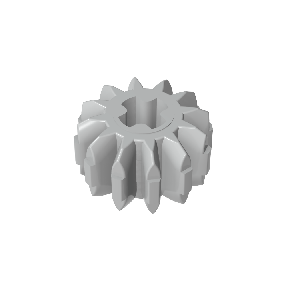 Technic Gear 12 dientes doble bisel-MyGobricksEs