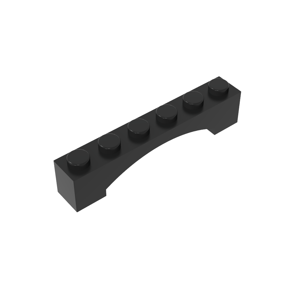 Arco de Ladrillo 1 x 6 Arco Elevado-MyGobricksEs