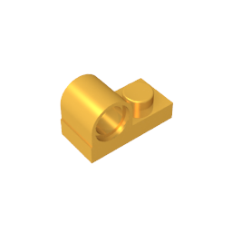 Placa especial 1 x 2 con orificio para pasador en la parte superior-MyGobricksEs