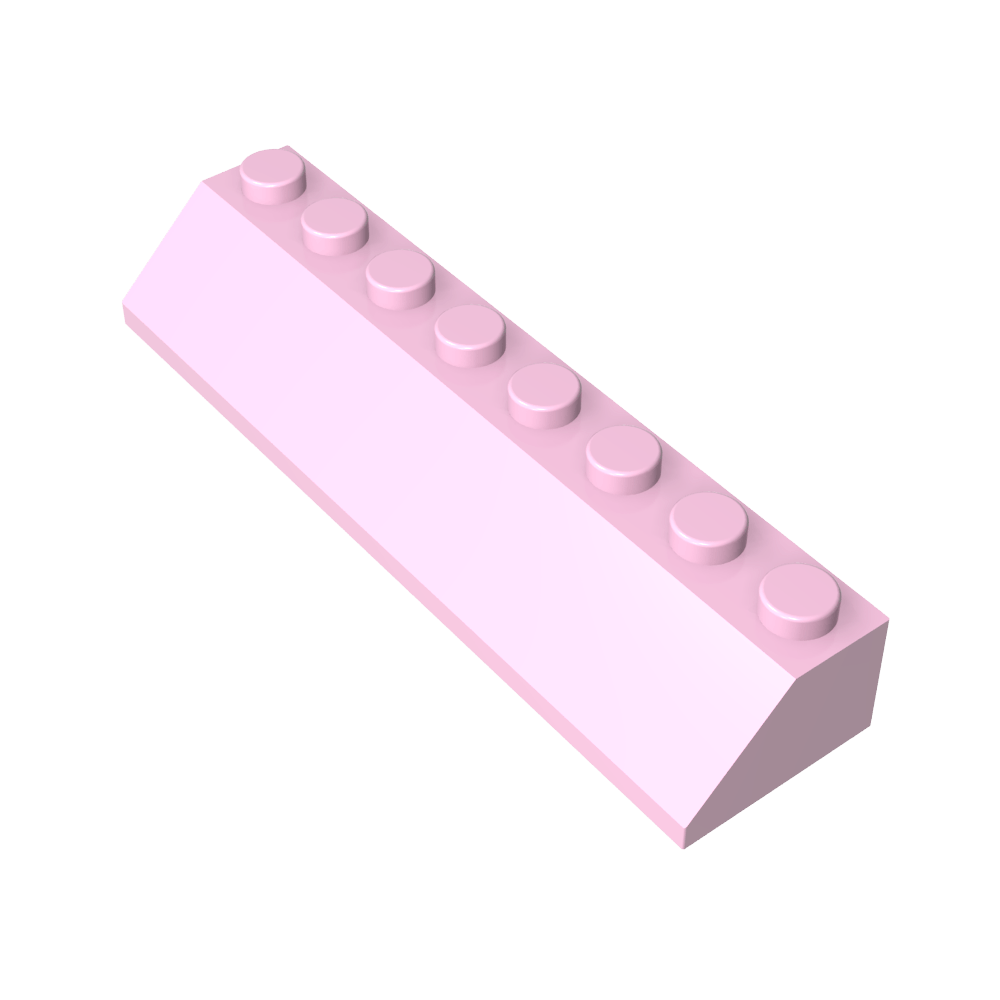 Pendiente 45° 2 x 8-MyGobricksEs