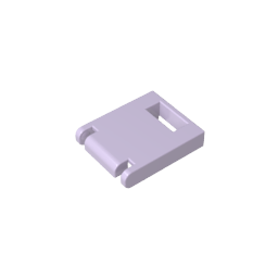 Caja 2 x 2 x 2 Puerta con Ranura-MyGobricksEs