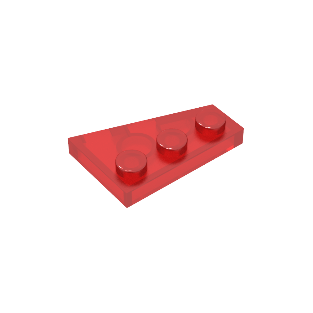 Placa de cuña 3 x 2 izquierda-MyGobricksEs