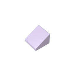 Pendiente 30° 1 x 1 x 2/3 (Pendiente de queso), Pendiente 30 1 x 1 Pendiente-MyGobricksEs