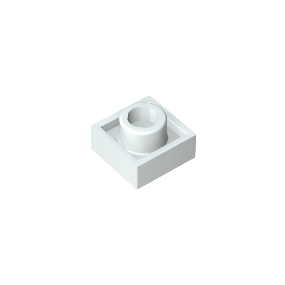 1 x 1 tablero de doble cara-MyGobricksEs