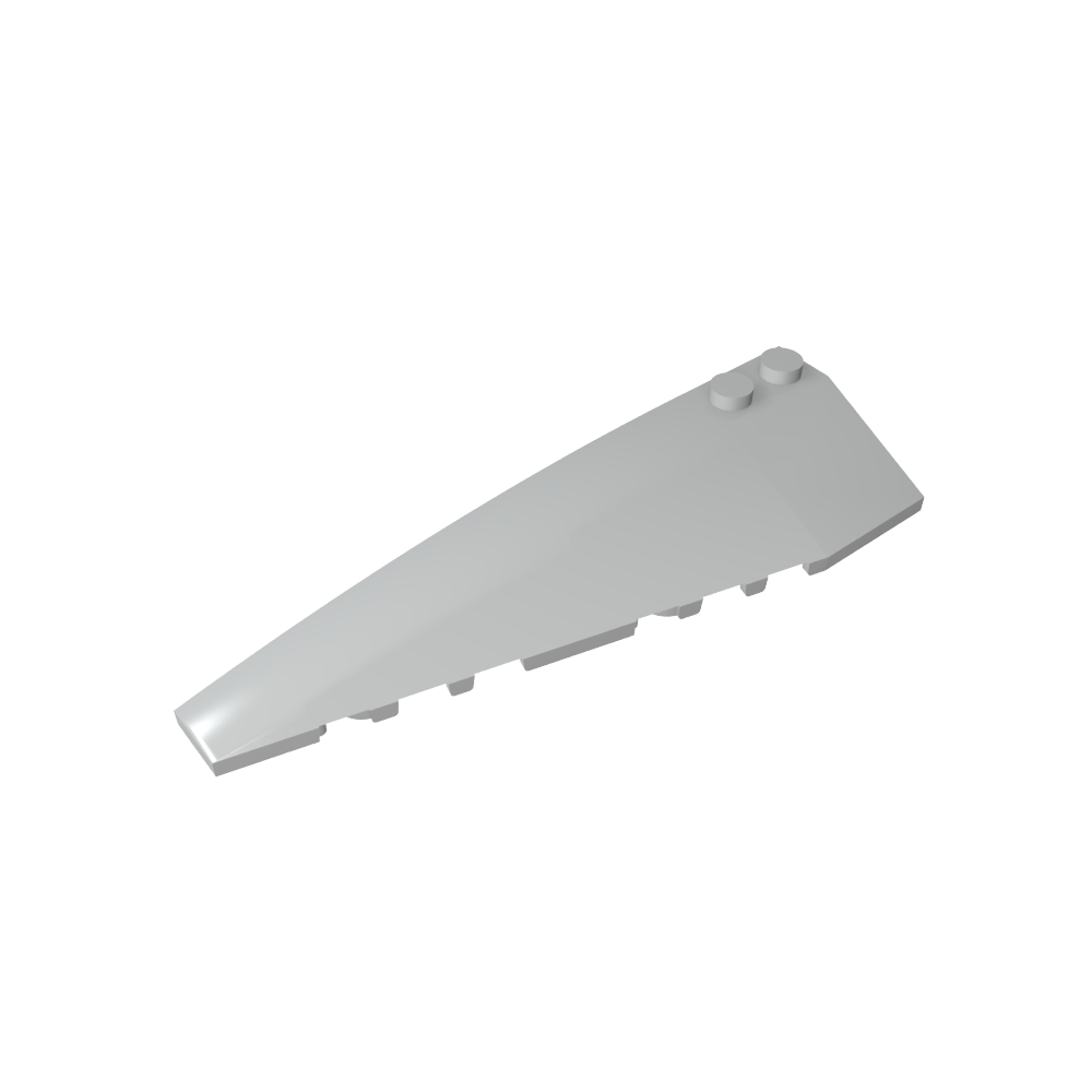 Cuña curva 10 x 3 izquierda-MyGobricksEs