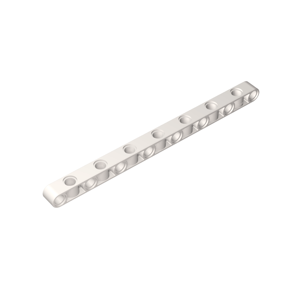 Viga técnica de 1 x 15 de espesor con agujeros alternados-MyGobricksEs