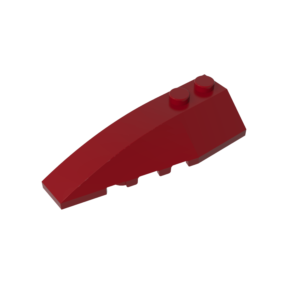 Cuña curva 6 x 2 izquierda-MyGobricksEs