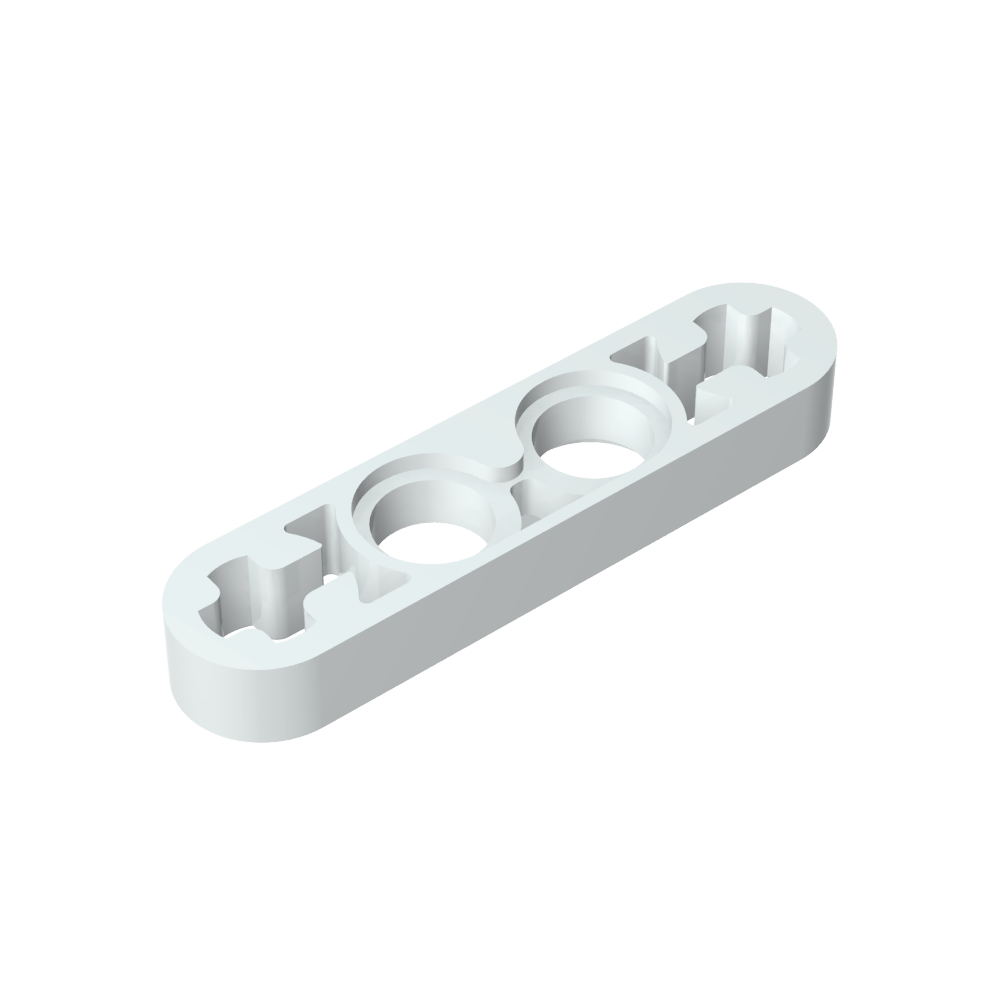 Viga técnica 1 x 4 delgada-MyGobricksEs