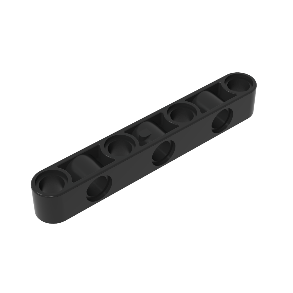 Viga técnica de 1 x 7 de espesor con agujeros alternados-MyGobricksEs