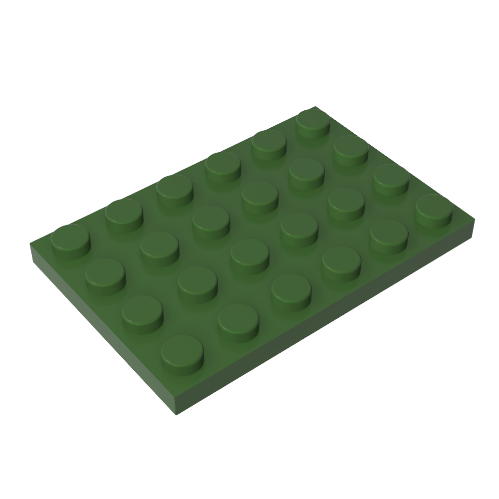 Placa 4 x 6-MyGobricksEs