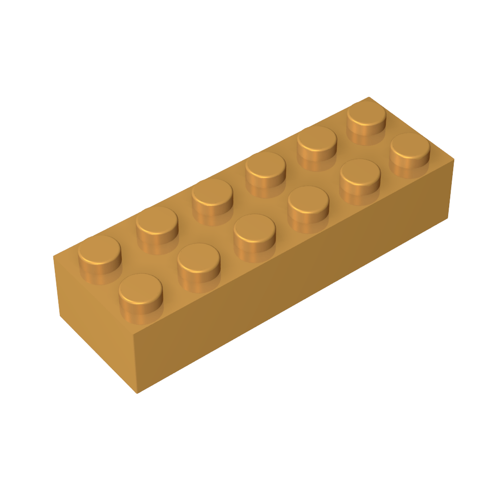 Ladrillo 2 x 6-MyGobricksEs