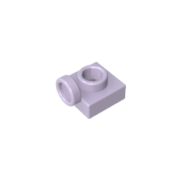 Placa especial 1 x 1 con tacos en el lateral-MyGobricksEs