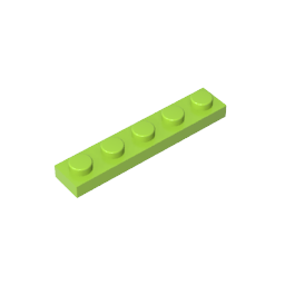 Placa 1 x 5-MyGobricksEs