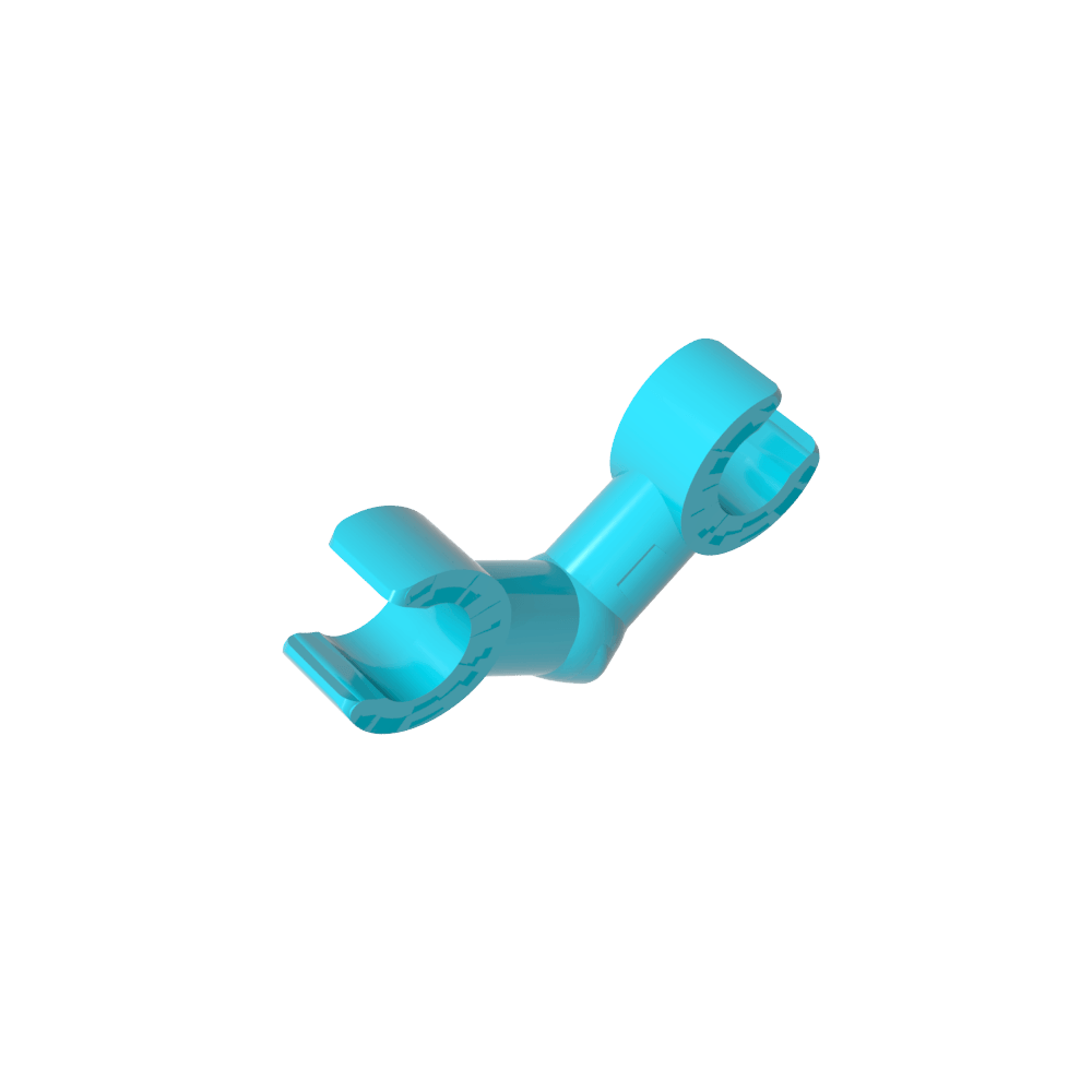 Esqueleto del brazo [doblado / 2 clips]-MyGobricksEs