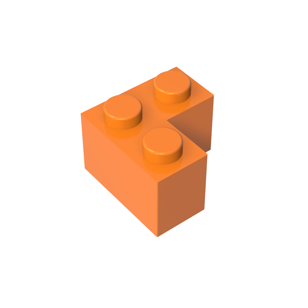 Ladrillo 2 x 2 Esquina-MyGobricksEs
