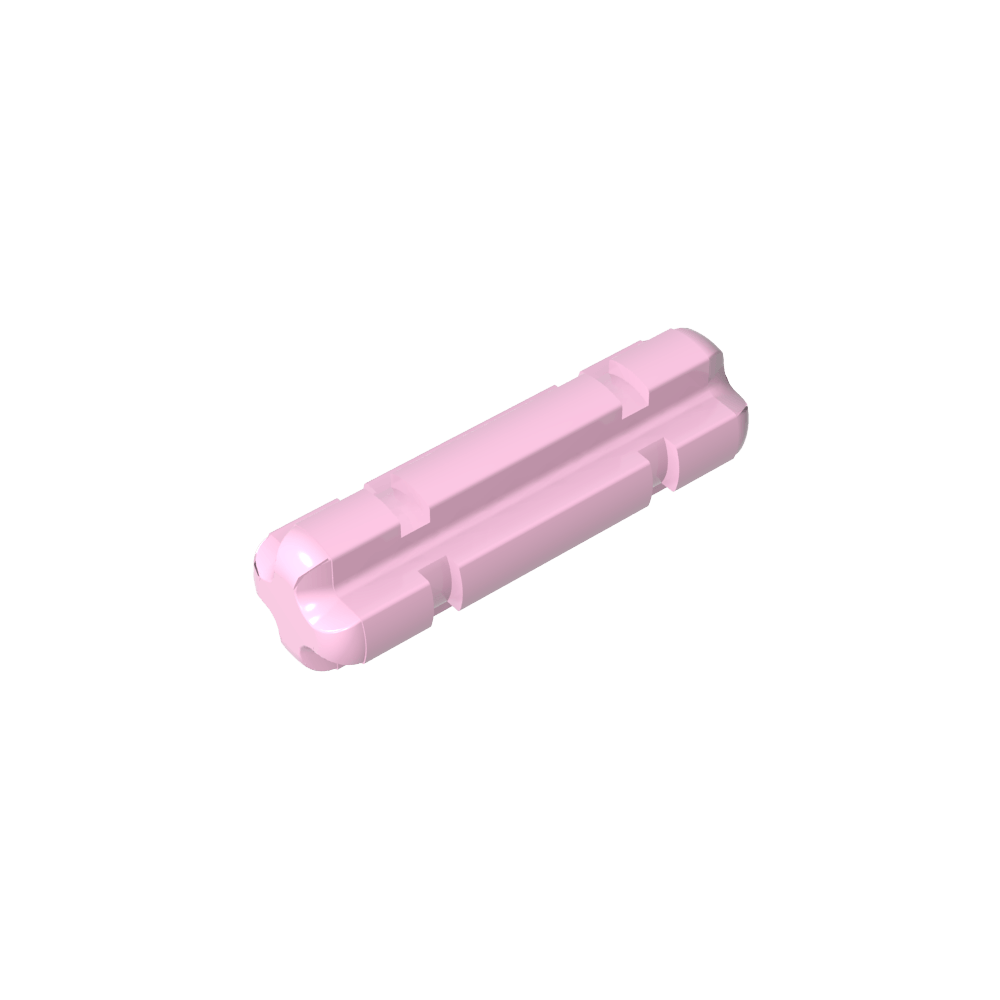 Eje Technic 2 con muescas-MyGobricksEs