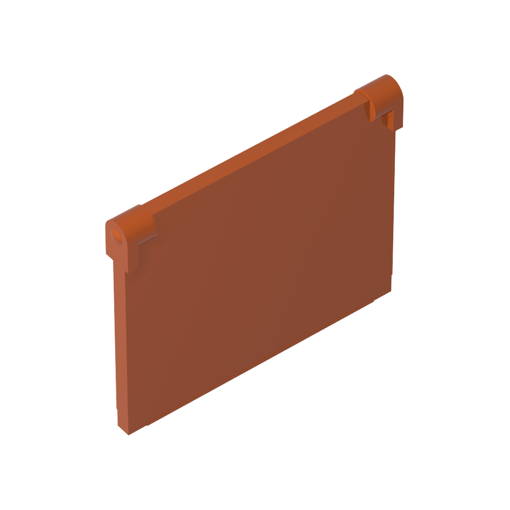 Vidrio para ventana 1 x 4 x 3 [Apertura]-MyGobricksEs