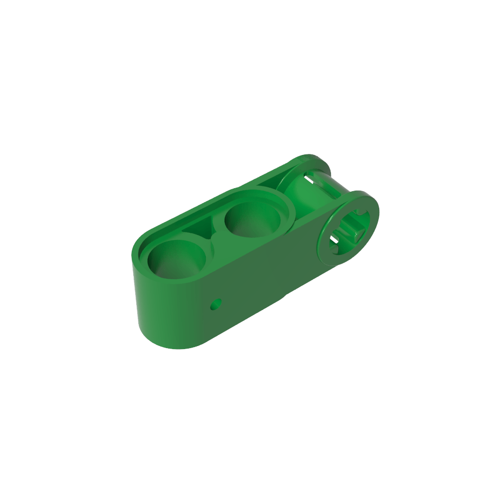 Conector de eje y pasador Technic perpendicular 3L con 2 orificios para pasadores-MyGobricksEs