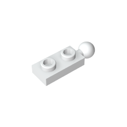 Placa especial 1 x 2 con bola de remolque final-MyGobricksEs
