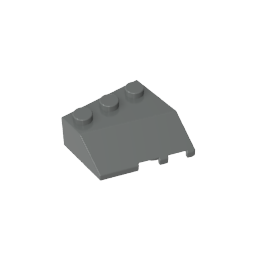 Cuña 3 x 3 inclinada a la izquierda-MyGobricksEs