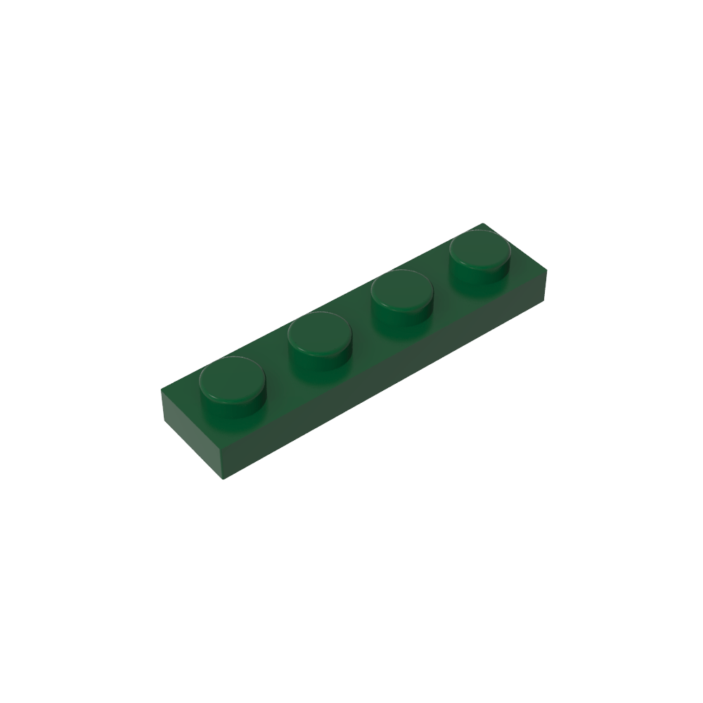 Placa 1 x 4-MyGobricksEs