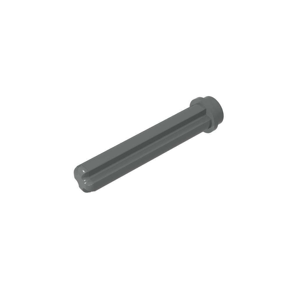 Eje Technic 3 con perno-MyGobricksEs