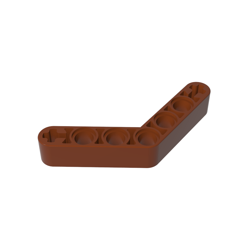 Viga técnica 1 x 7 doblada (4 - 4) de espesor-MyGobricksEs
