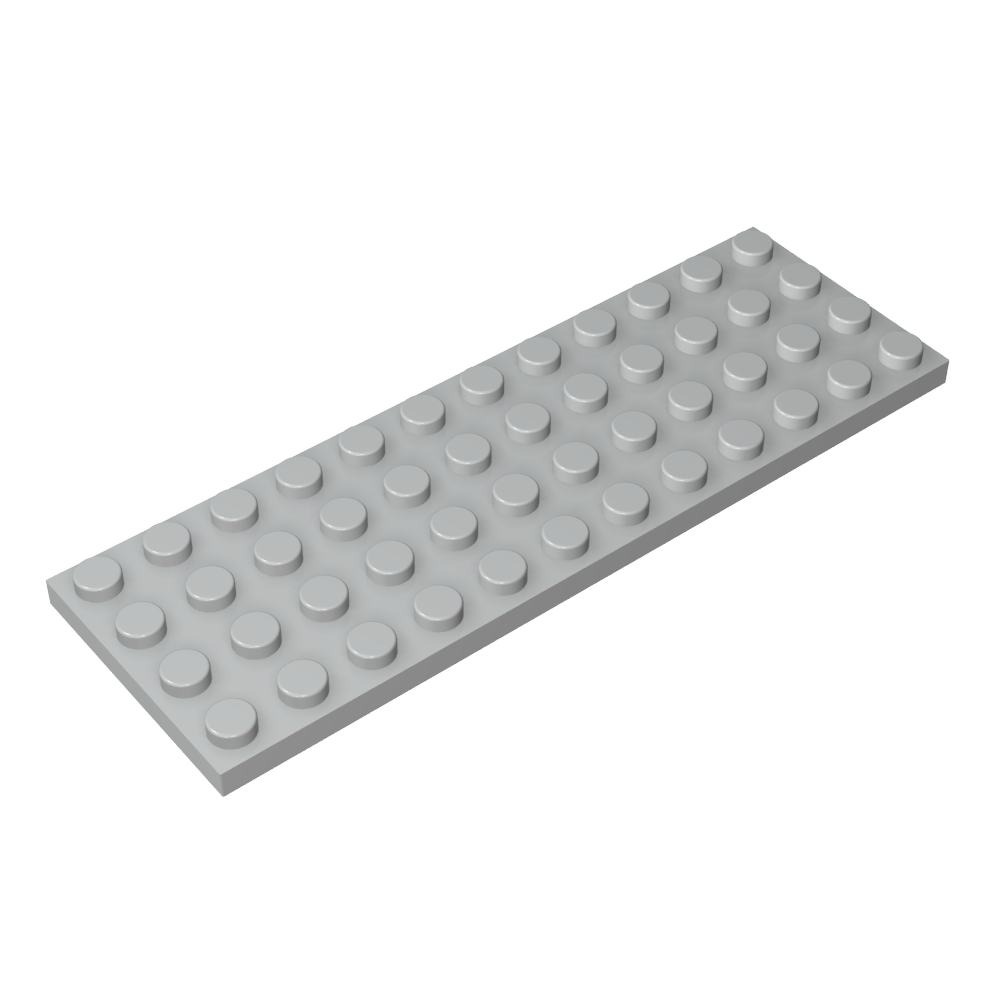 Placa 4 x 12-MyGobricksEs