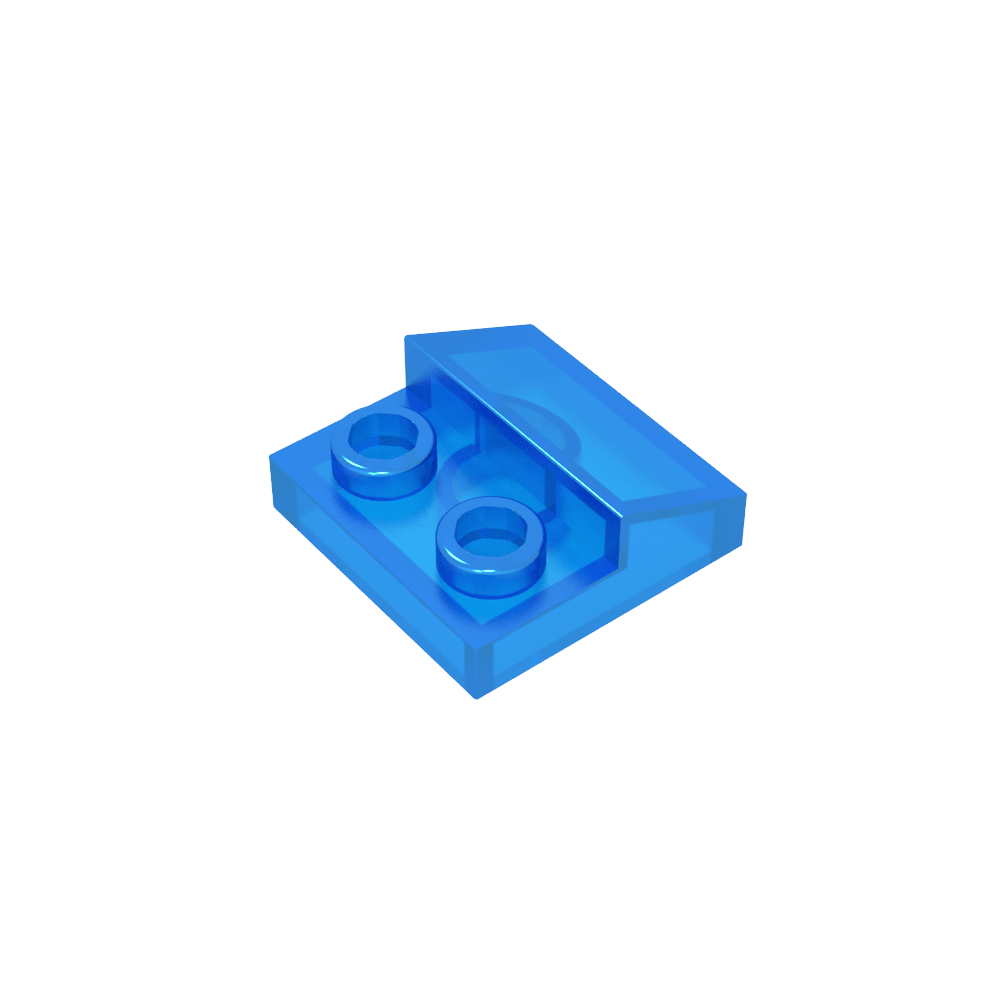 Pendiente 45 2 x 1 con recorte 2/3-MyGobricksEs