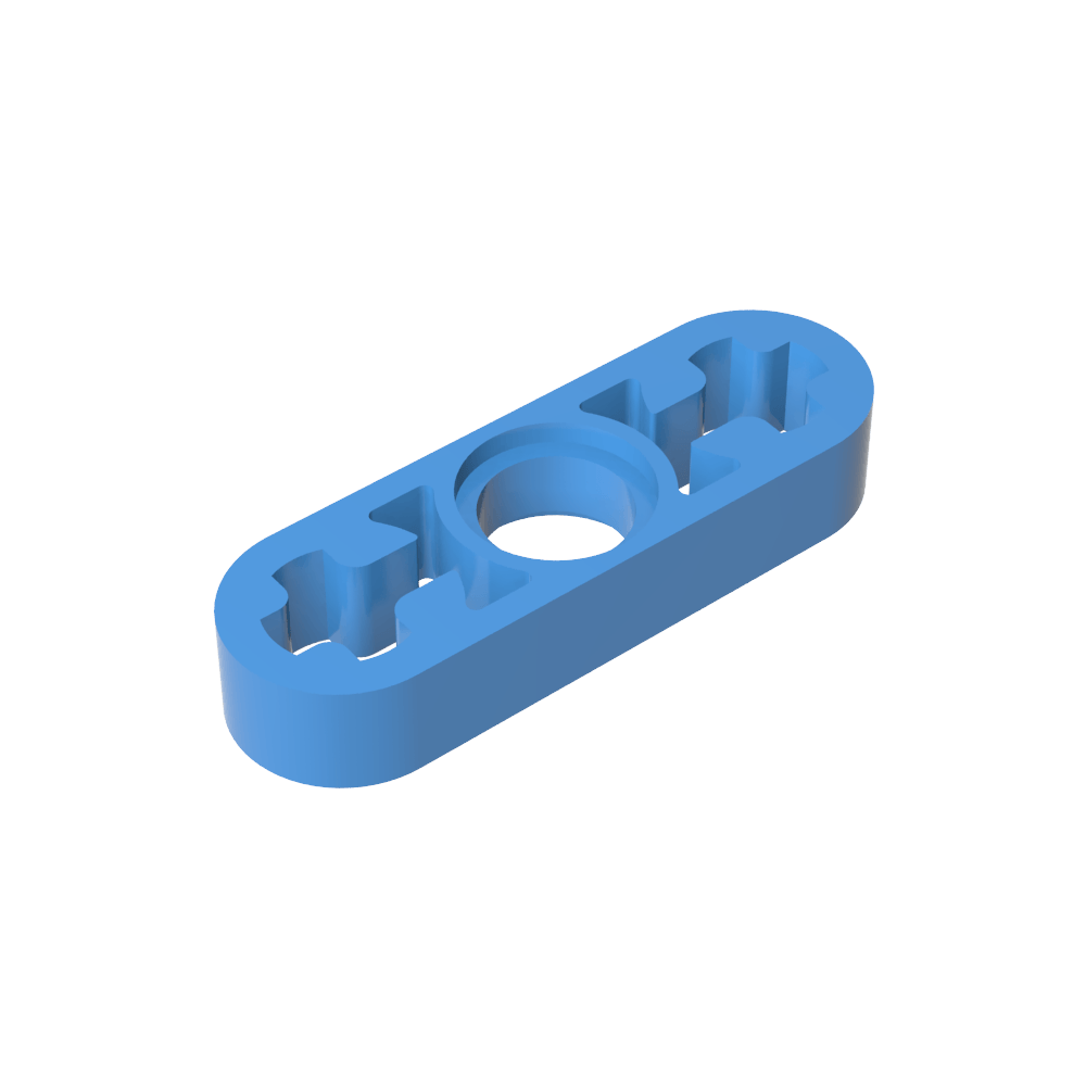 Viga técnica 1 x 3 delgada-MyGobricksEs