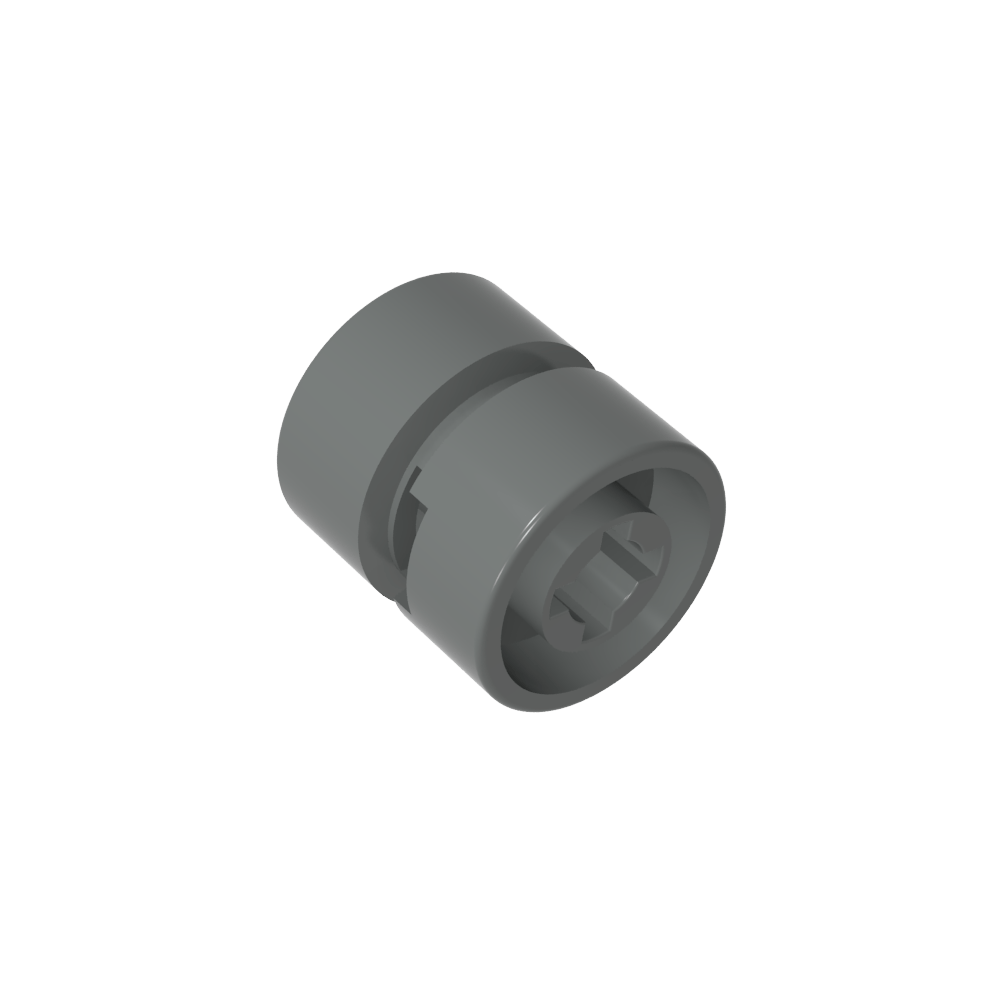 Rueda de 11 x 12 con orificio con muescas para pasador de soporte de ruedas-MyGobricksEs