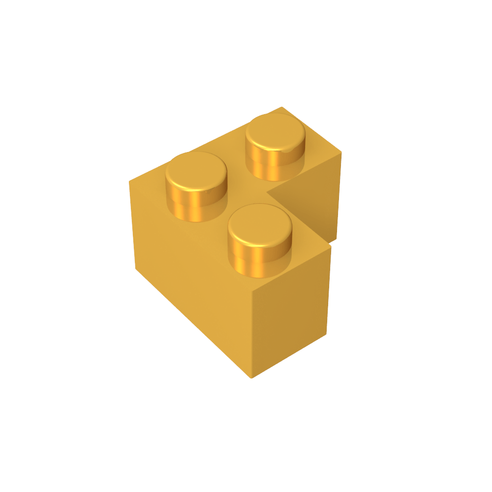 Ladrillo 2 x 2 Esquina-MyGobricksEs