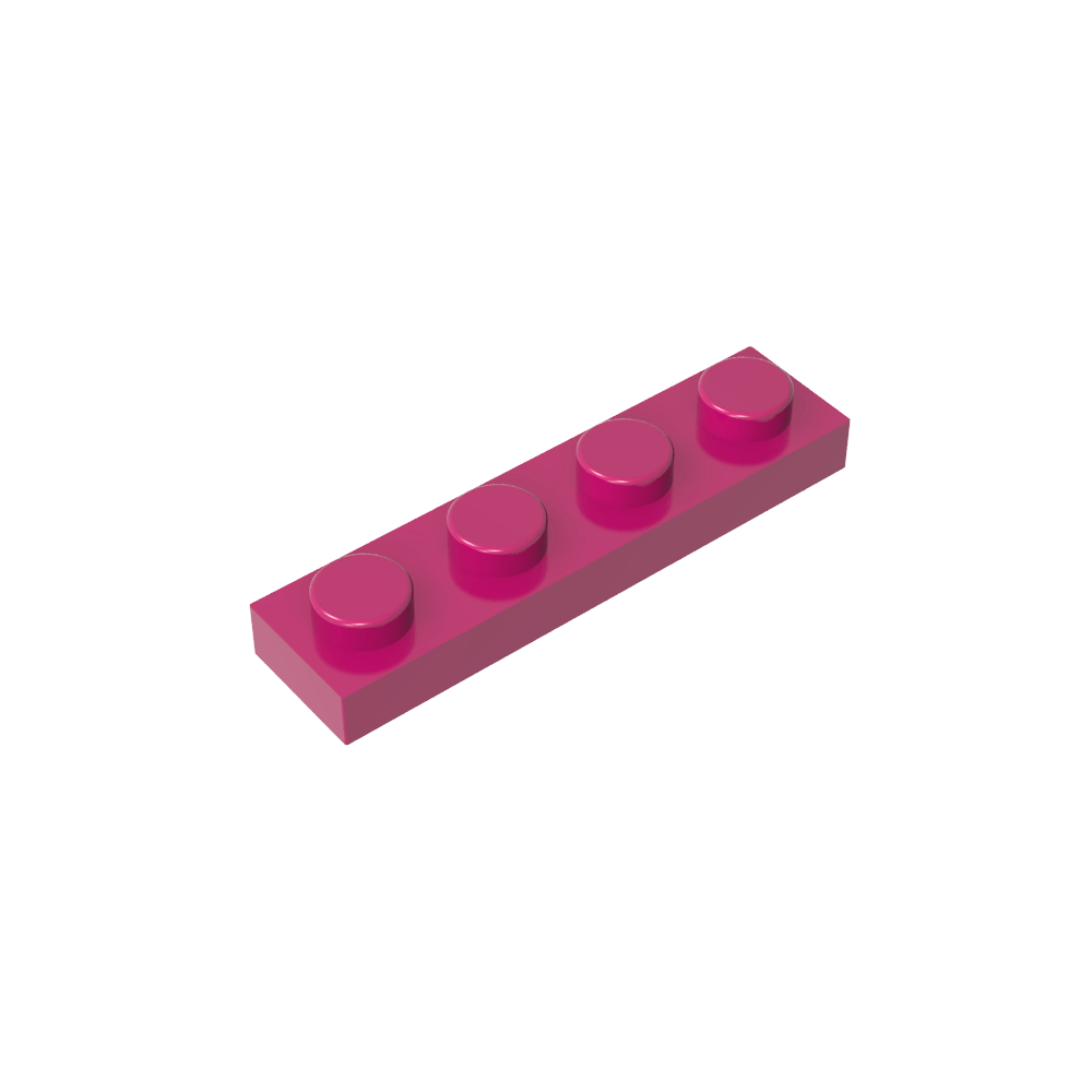 Placa 1 x 4-MyGobricksEs