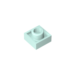 1 x 1 tablero de doble cara-MyGobricksEs