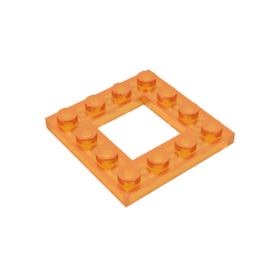 Placa especial 4 x 4 con recorte 2 x 2-MyGobricksEs